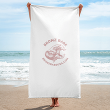 Load image into Gallery viewer, Bronz Babe Beach Towel